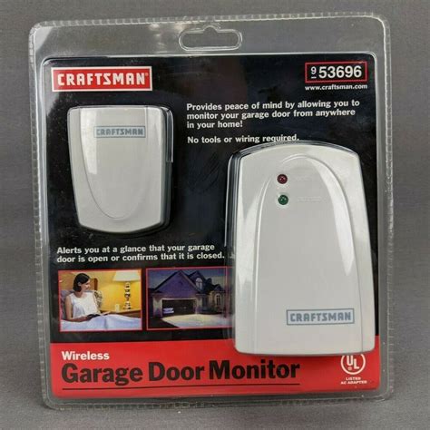 garage door monitor on remote